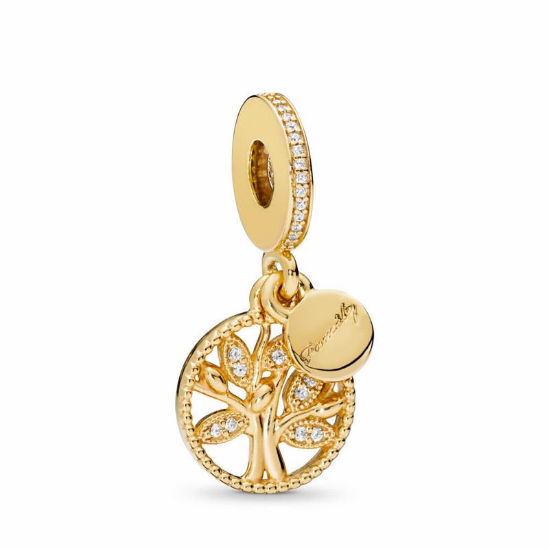 Pandora Shine™ Family Heritage Dangle Charm Outlet NZ, 18ct Gold Plated (653209-CKY)